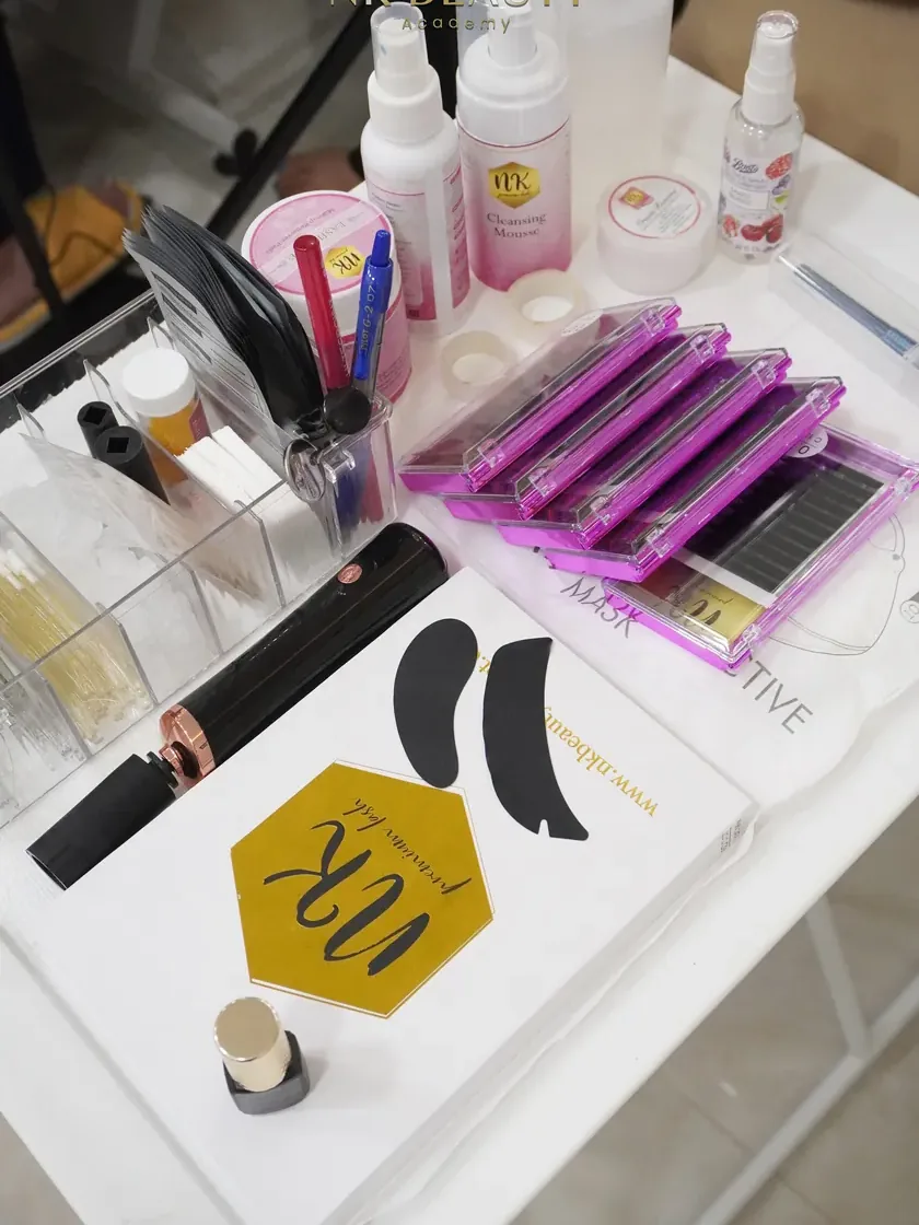 An NK Beauty Academy course kit