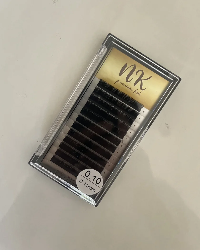 NK Premium Lash tray, 0.10 mm C curl, 11 mm