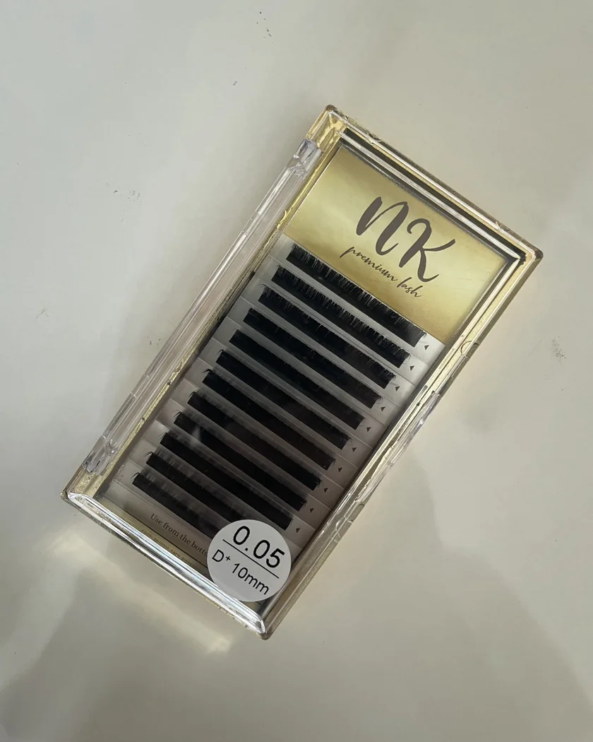 NK Premium Lash tray, 0.05 mm D+ curl, 10 mm