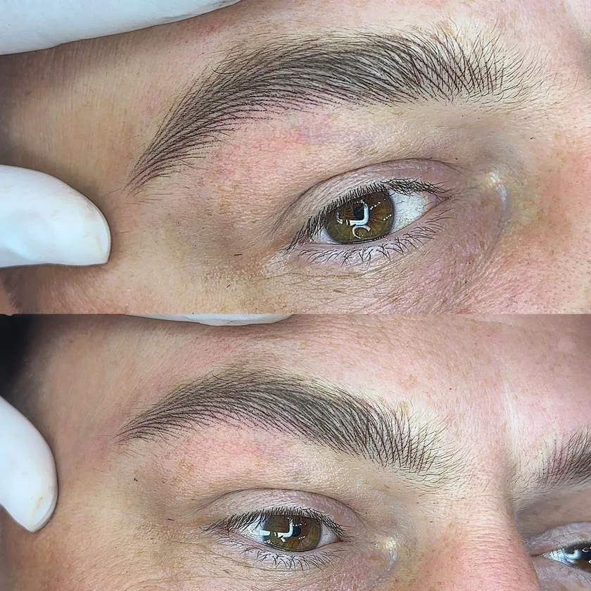 Hair stroke brows by NK Beauty