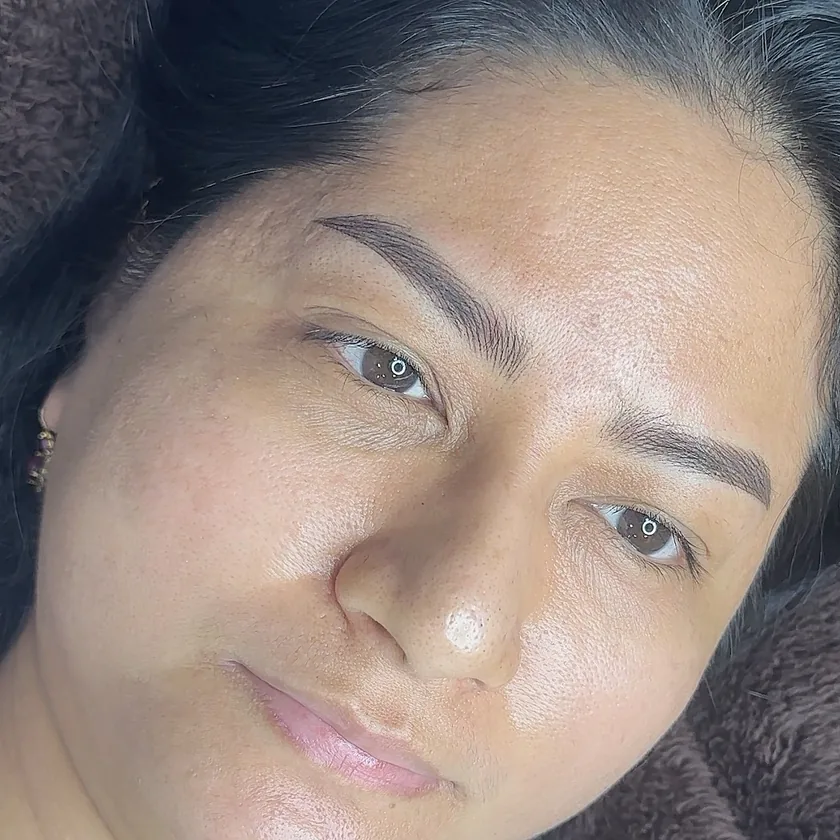 Hair stroke brows by NK Beauty