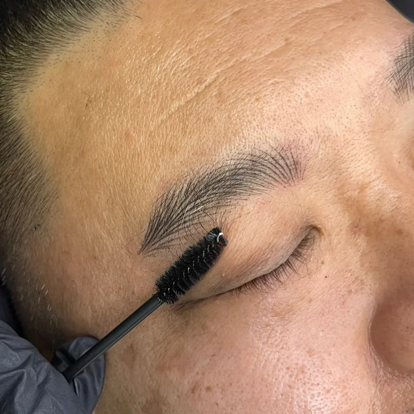 Hair stroke brows by NK Beauty