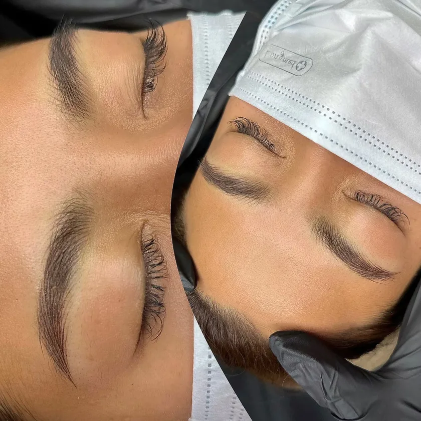 Hair stroke brows by NK Beauty