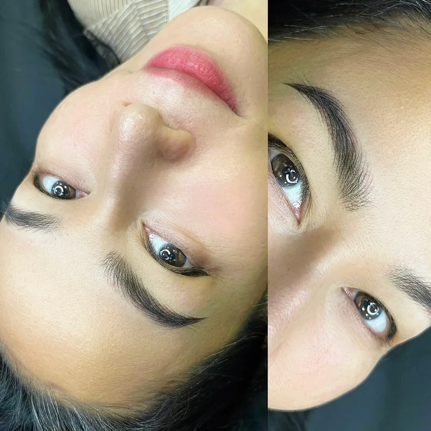 Hair stroke brows by NK Beauty