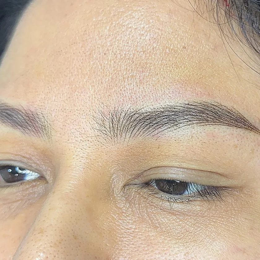 Hair stroke brows by NK Beauty