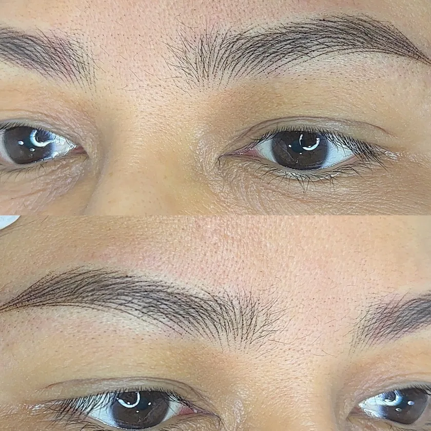 Hair stroke brows by NK Beauty