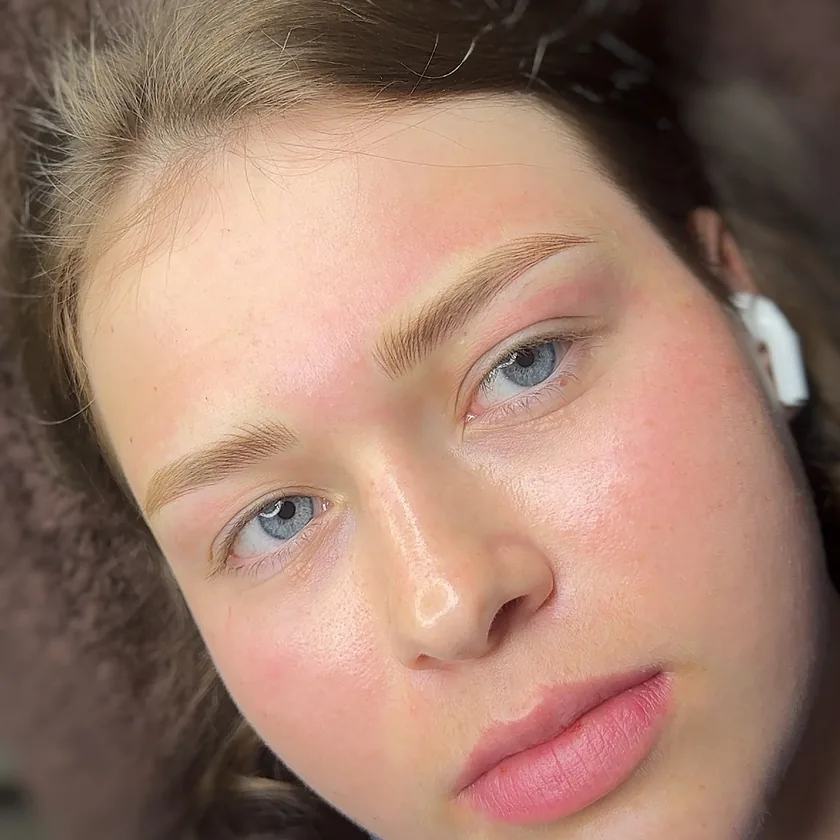 Hair stroke brows by NK Beauty