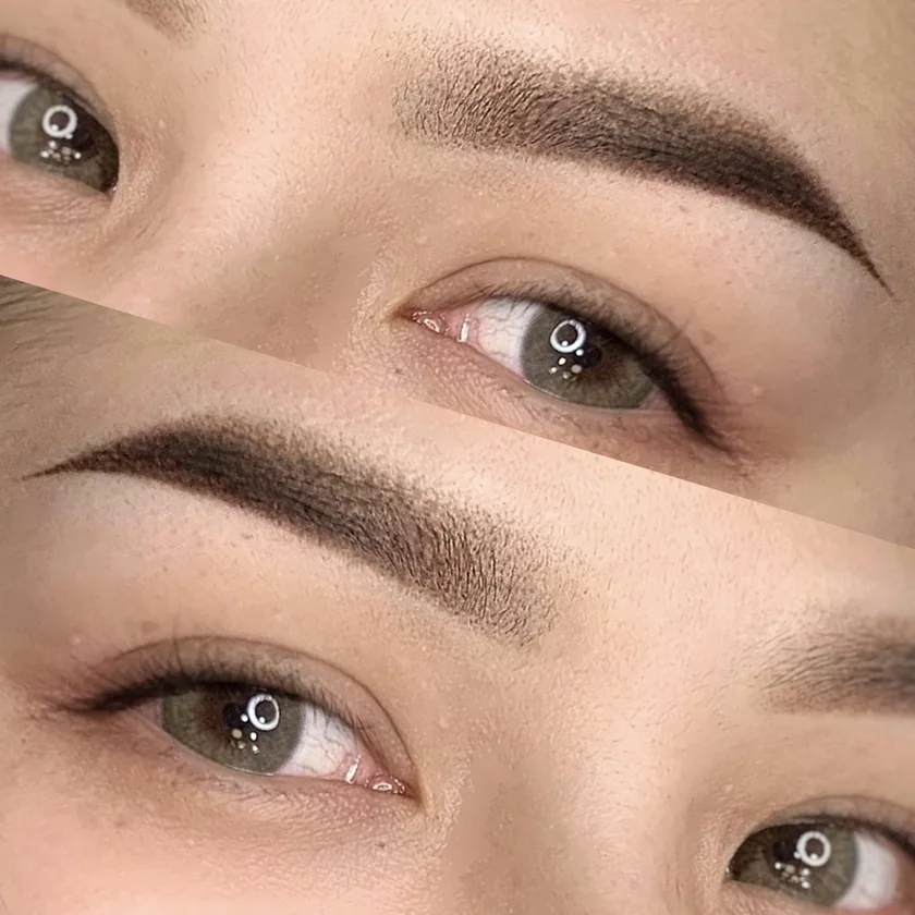 Shading brows by NK Beauty