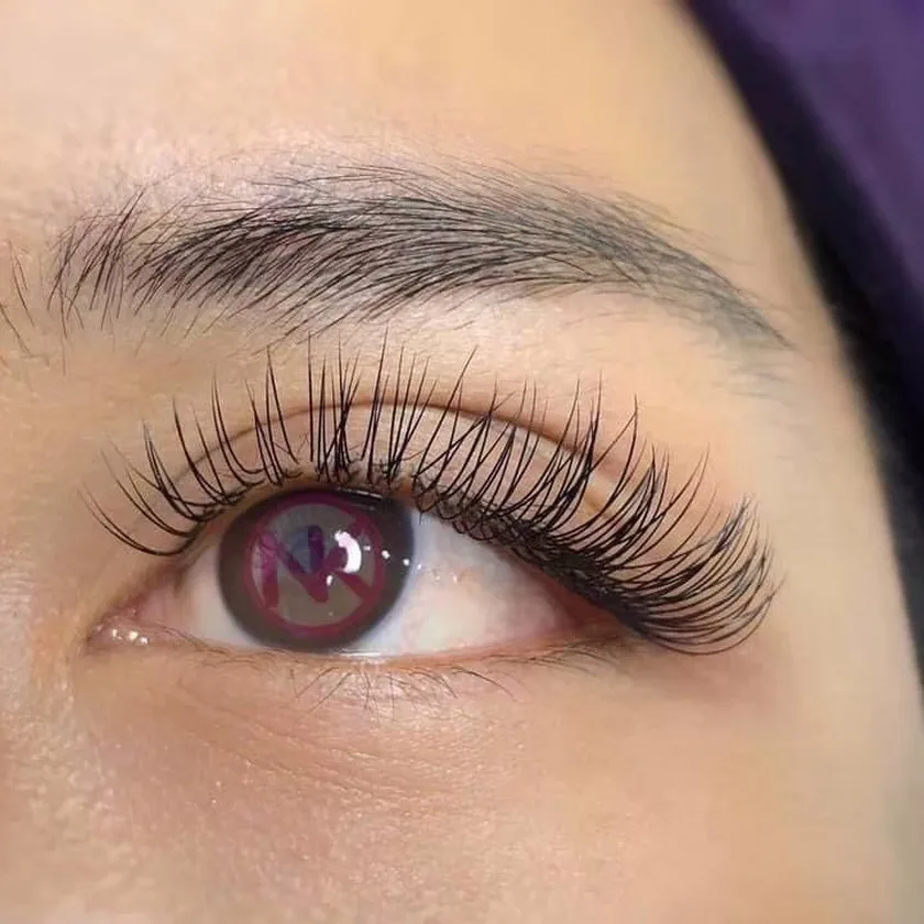 1D lash extensions by NK Beauty