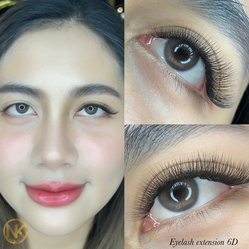 6D lash extensions by NK Beauty