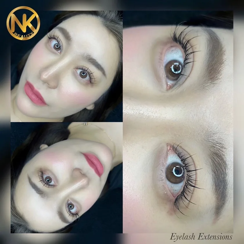 Anime Style lash extensions by NK Beauty
