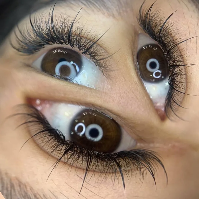 Kim K lash extensions by NK Beauty